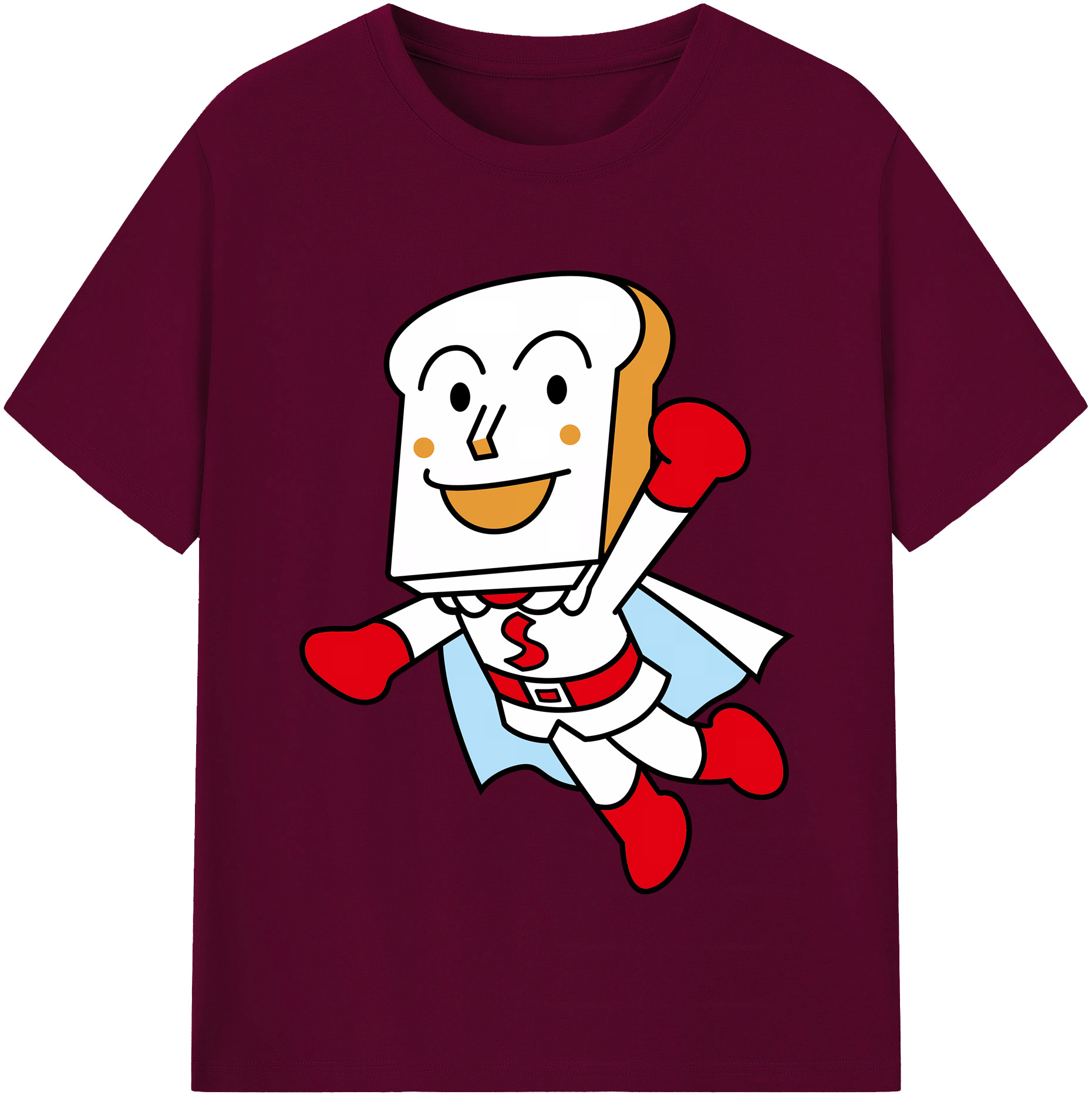 （画像用） アンパンマン Anpanman レディースカジュアルプリントTシャツ（綿100％）